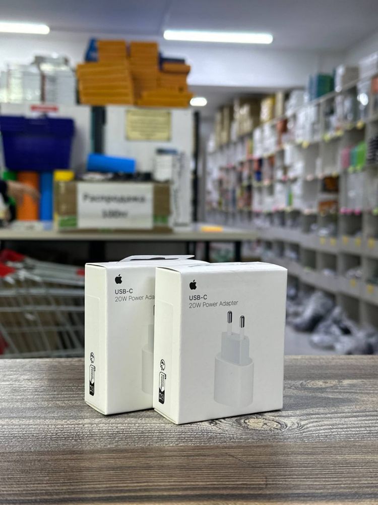 20w apple оригинальные зарядки Айфона со склада на все модели