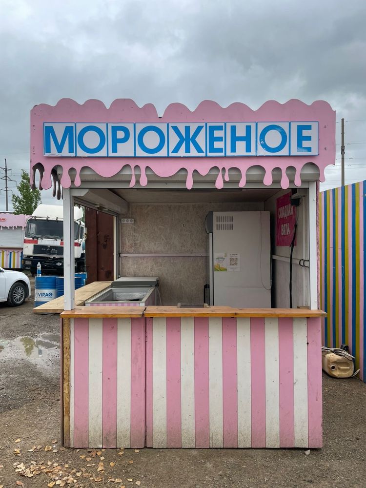 Киоск павильон под мороженое кукурузу поп корн