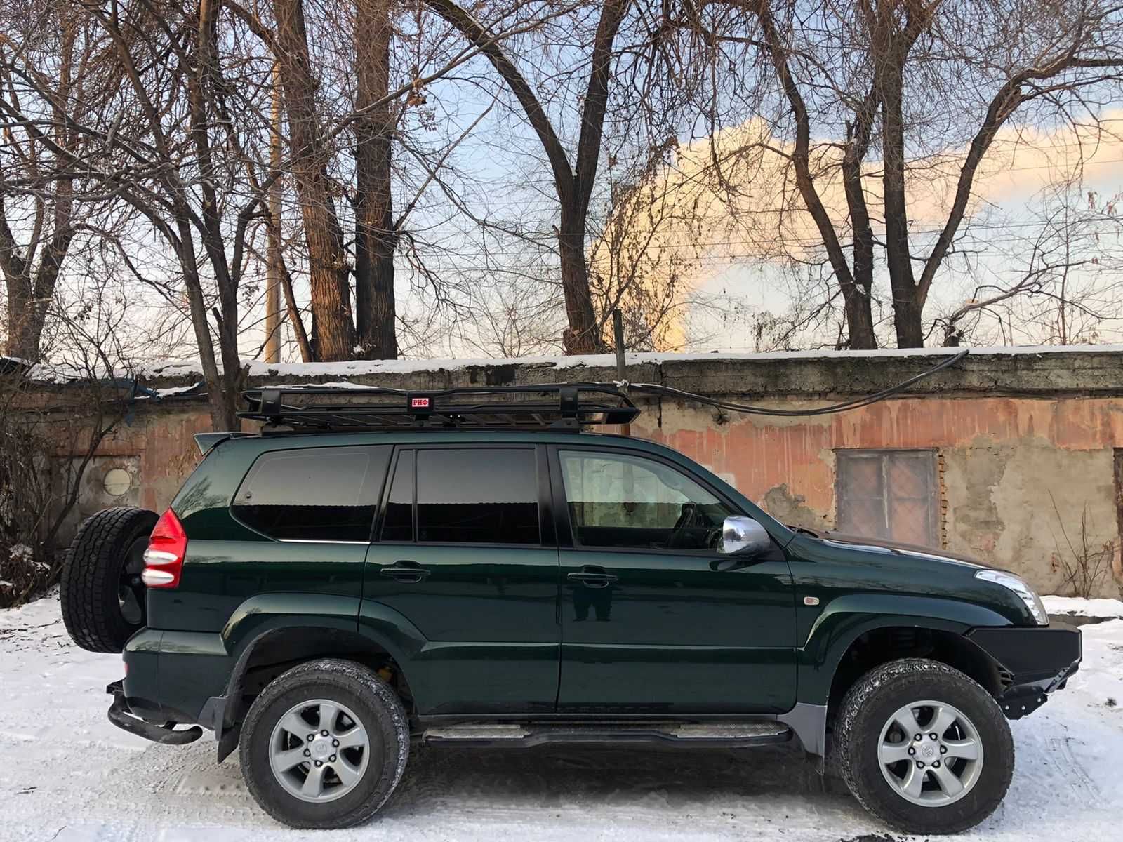 Пороги РИФ силовые Toyota Land Cruiser Prado
