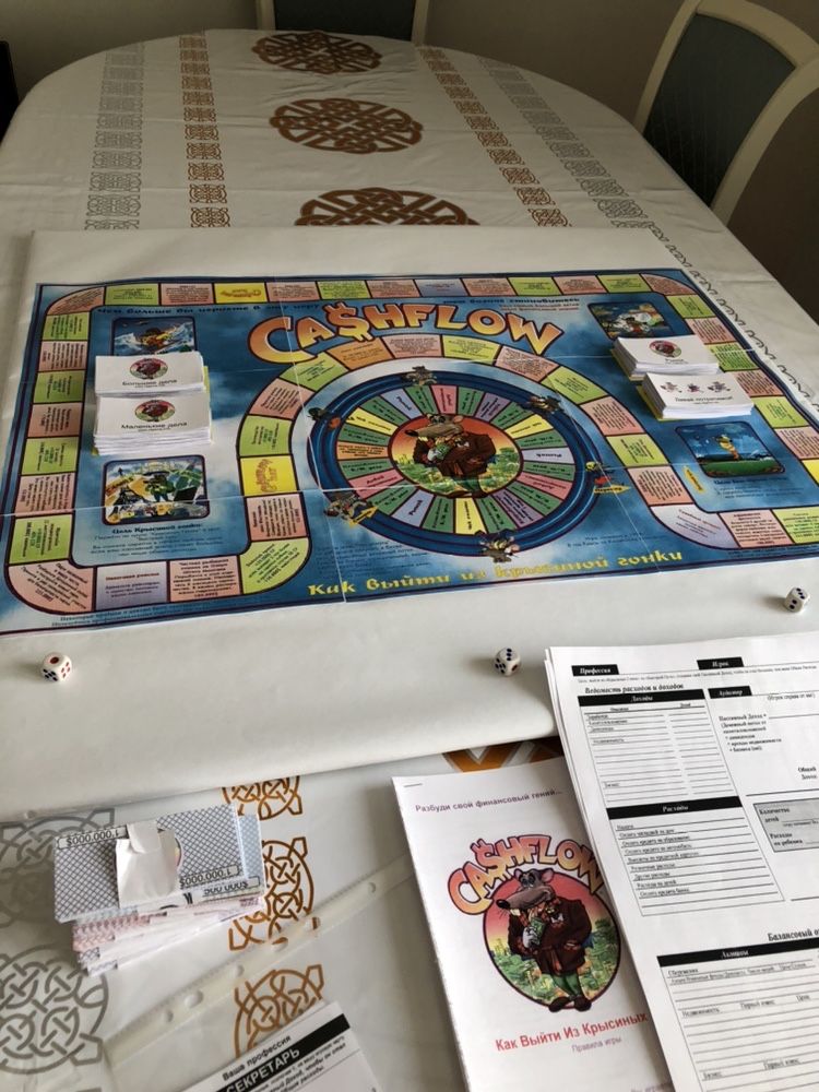 Игра денежный поток, cashflow