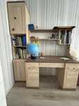 Продам детский уголок (кровать с матрасом, шкаф, стол, пенал)