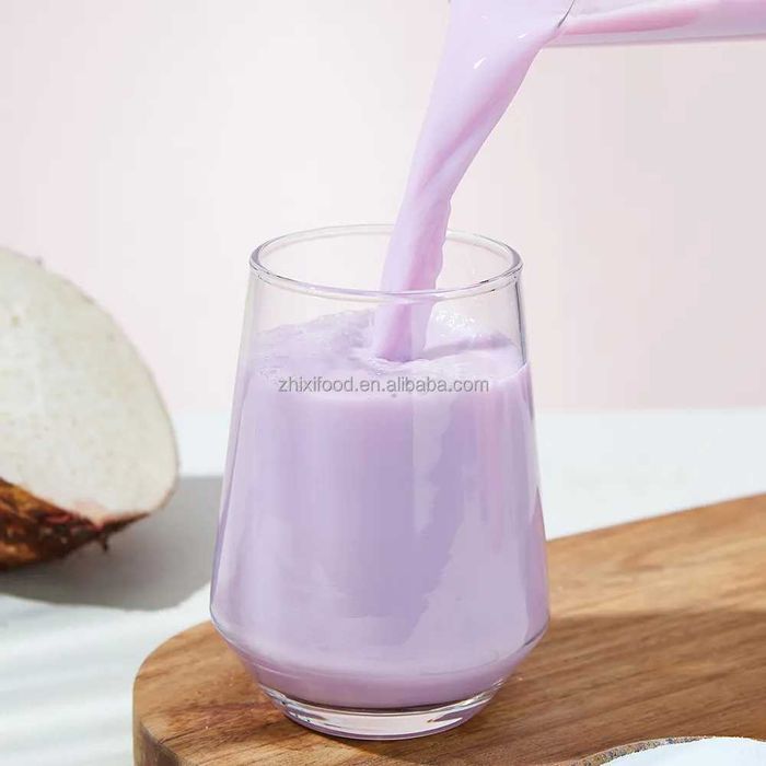 Порошок таро 1 кг — для bubble tea, латте и десертов, тапиока шарики