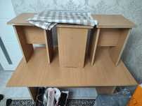 Продается стул с стульями 4шт