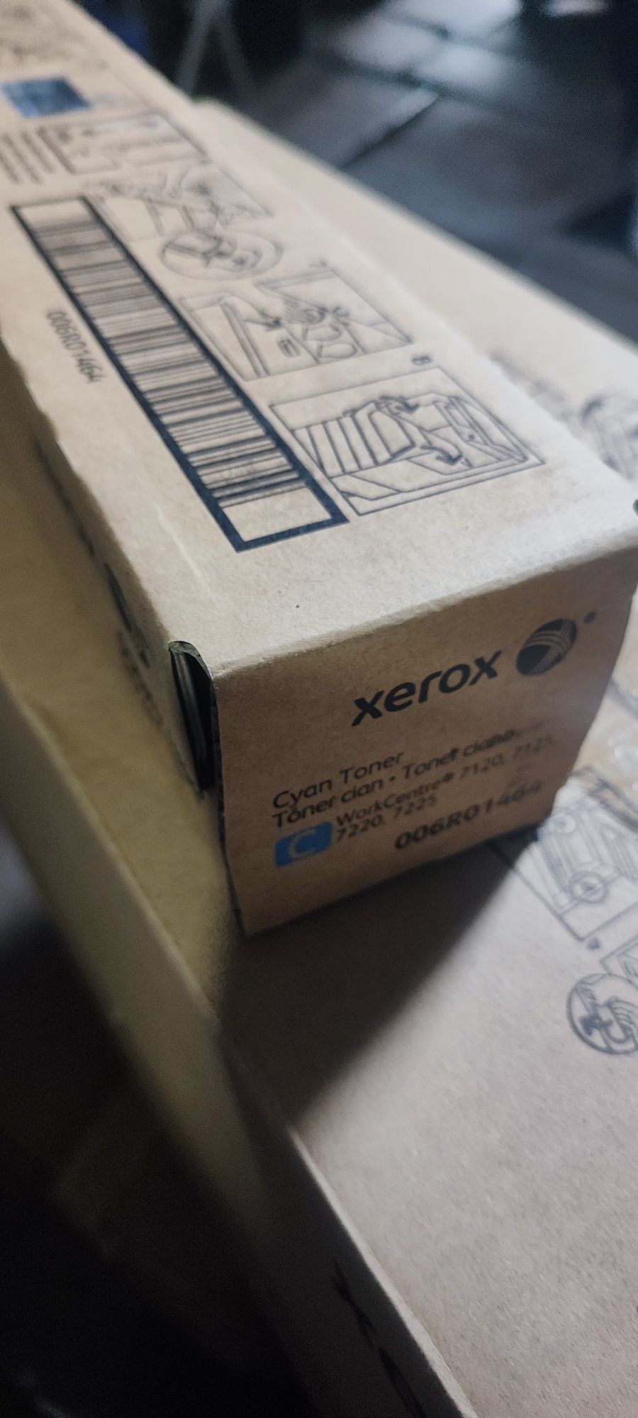 продам синий тонер оригинал на xerox 7120/7220
