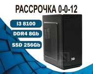 i3 8100/ 8Gb SSD UHD Graphics 630 X-Game Компьютер офисный  на SSD