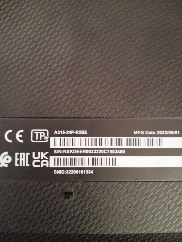 Acer Aspire 3 15.6 8 гб ssd 512 A315-24P-R2BE