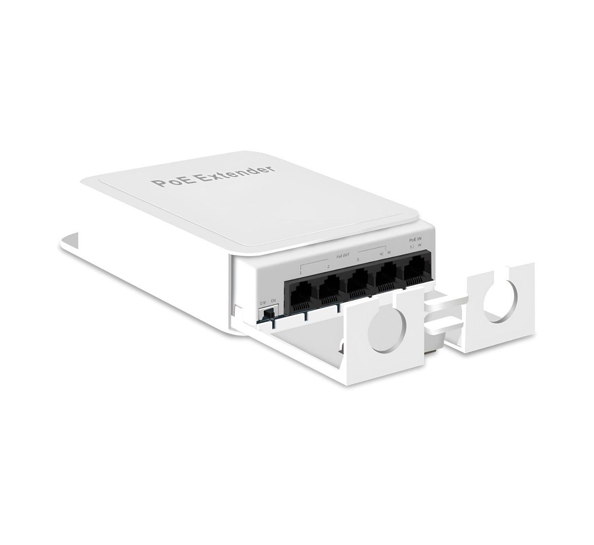 POE Extender - удлинитель разветвитель 4-х портовый (1 вход 4 выхода)