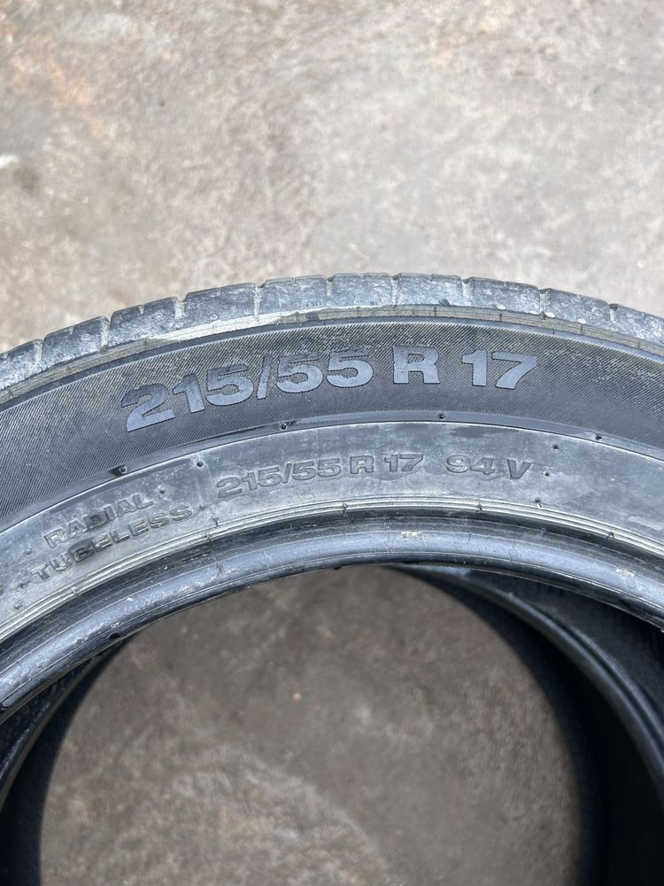 Шины 215/55/R17 буу в хорошем состояний