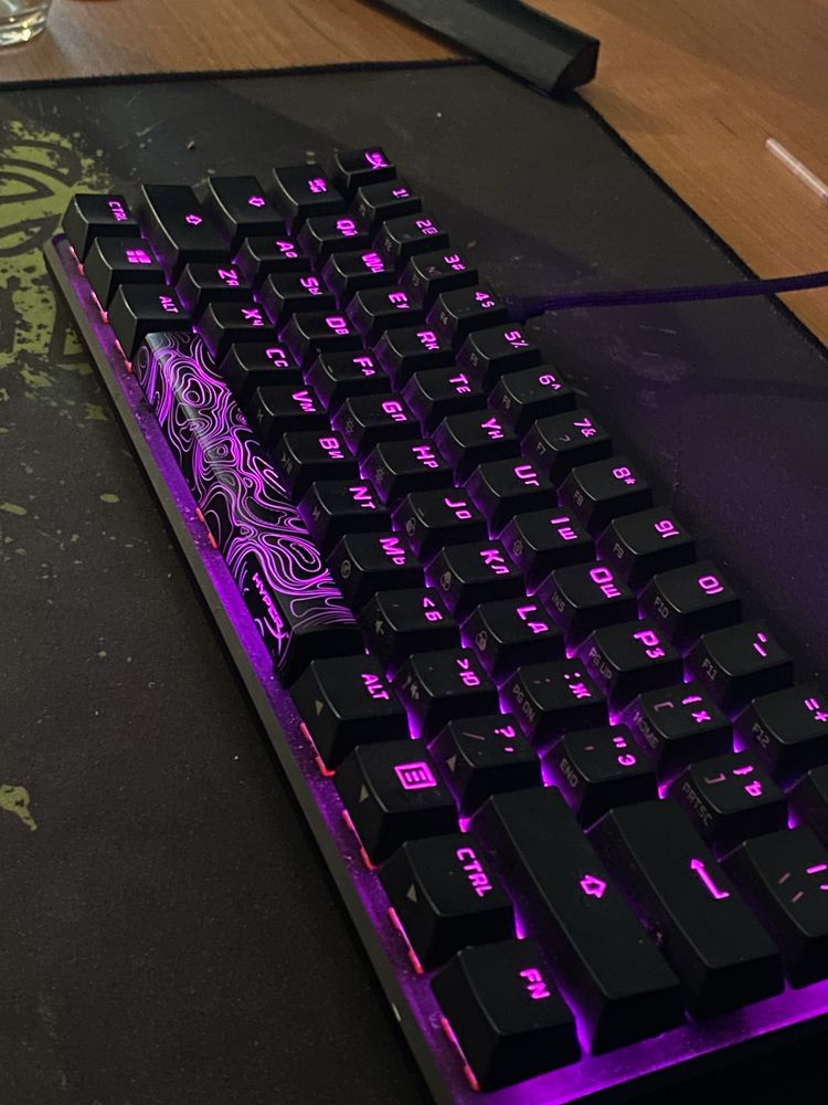 Игровая клавиатура HyperX Alloy Origins 60, Red Switch