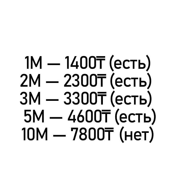 Аудио кабель оптический SPDI-F TOSLink 2М 3М 5М 10М