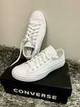 Кеды кожаные CONVERSE unisex белые! ОРИГИНАЛ!