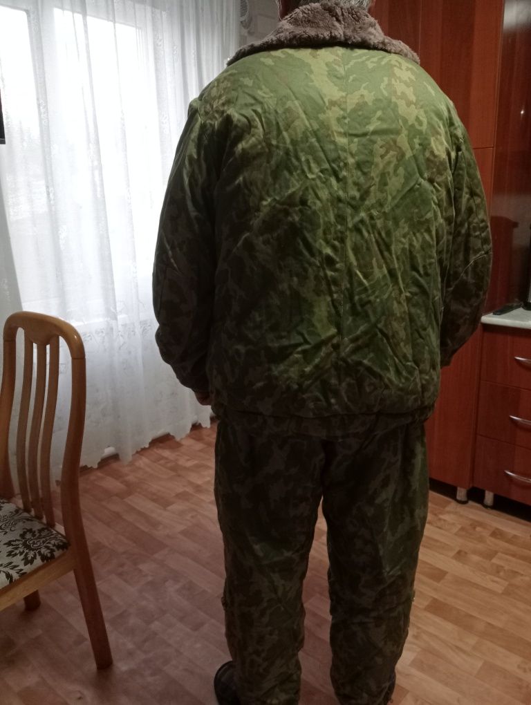 Зимний бушлат и комбез в комплекте