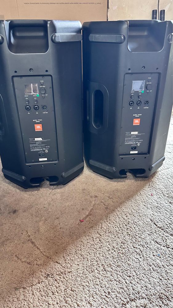 Активные колонки Jbl eon 715 пара