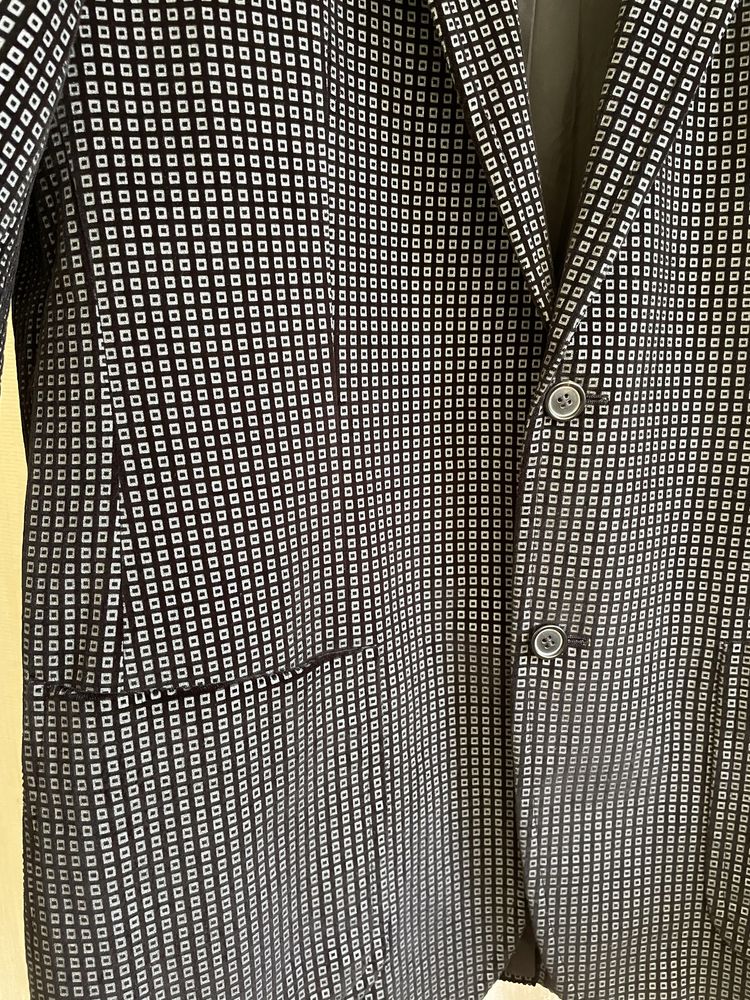 Велюровый пиджак Hugo Boss