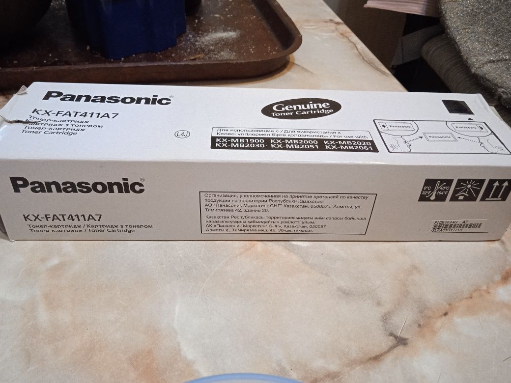 Продам срочно картридж Panasonic  тонер картридж не дорого обсолютно