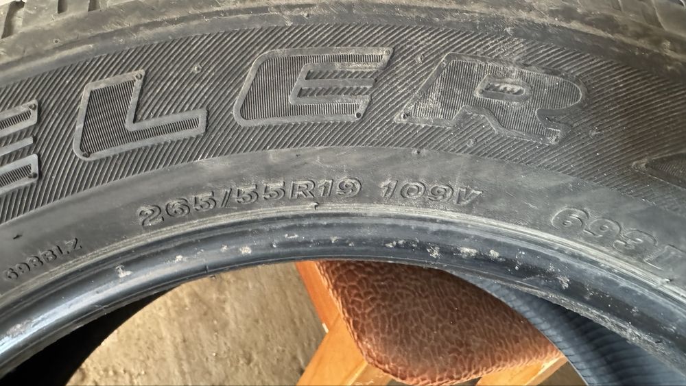 Продам шины bridgestoune 265/55/19