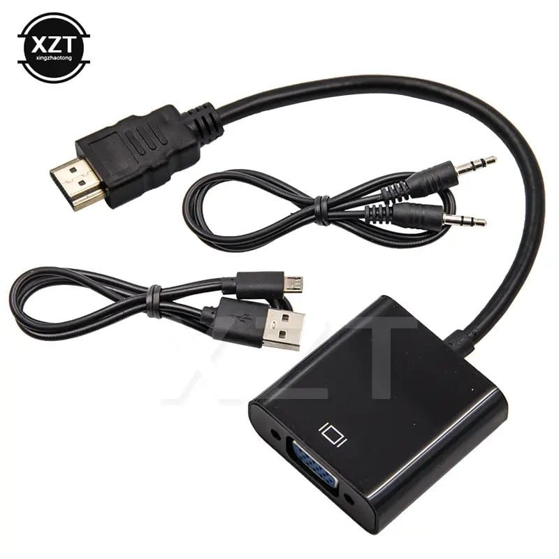 Переходник адаптера HDMI VGA дисплей порт монитор ноутбук