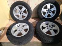 Диски с шинами 215/70/R16 в сборе на Mitsubishi Outlander
