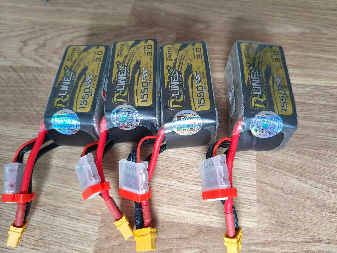 Аккумуляторы Tattu NewR-Line V3 LiPo 1550 mAh 120c 6S