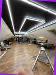 LED светильники соты линии любой рисунок для шиномонтажа