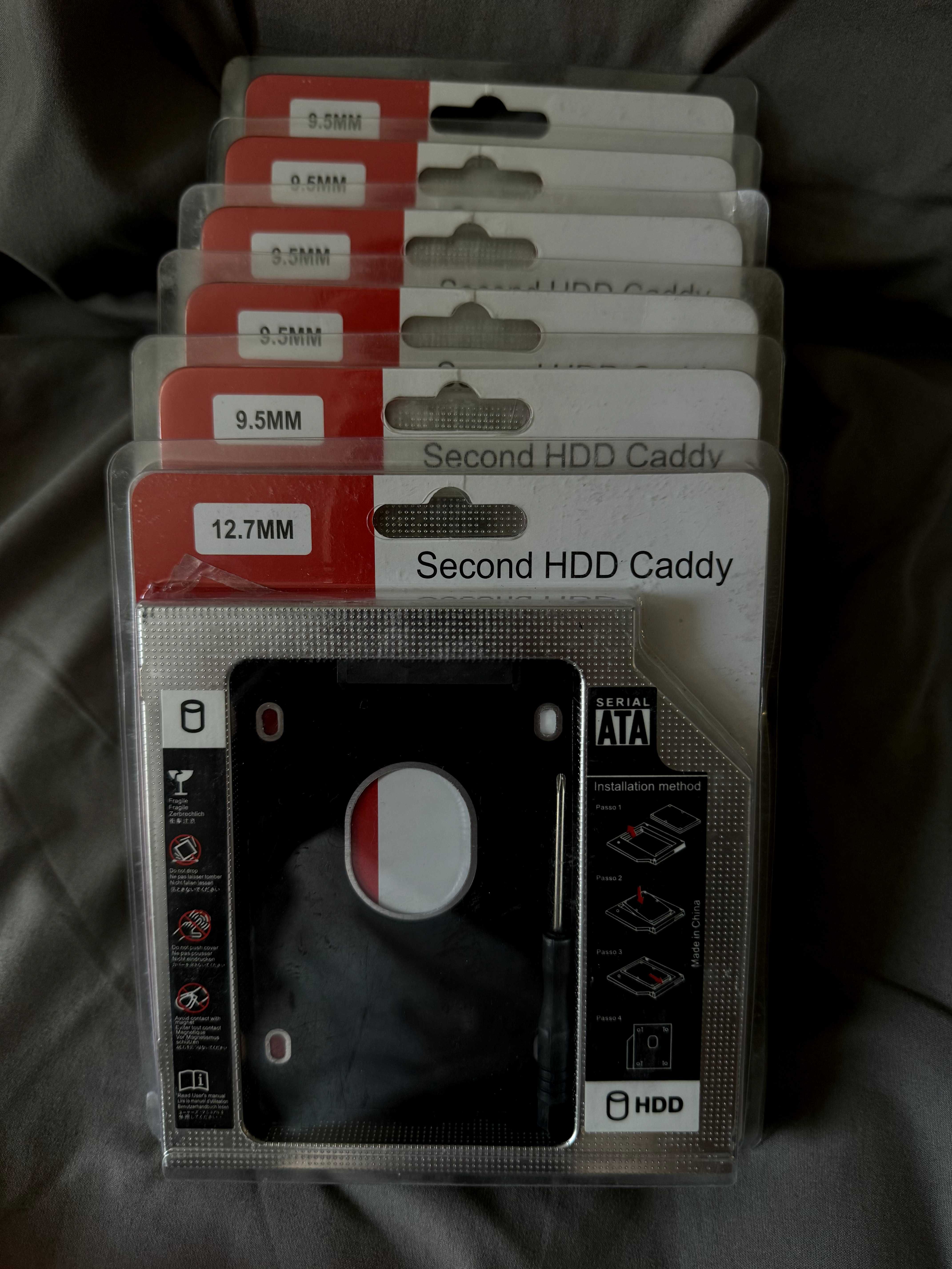 Second HDD Caddy 9.5mm — переходник под второй жёсткий диск в ноутбук