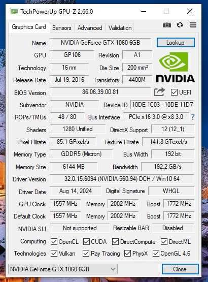 Inno3D GeForce GTX 1060 6GB iChill