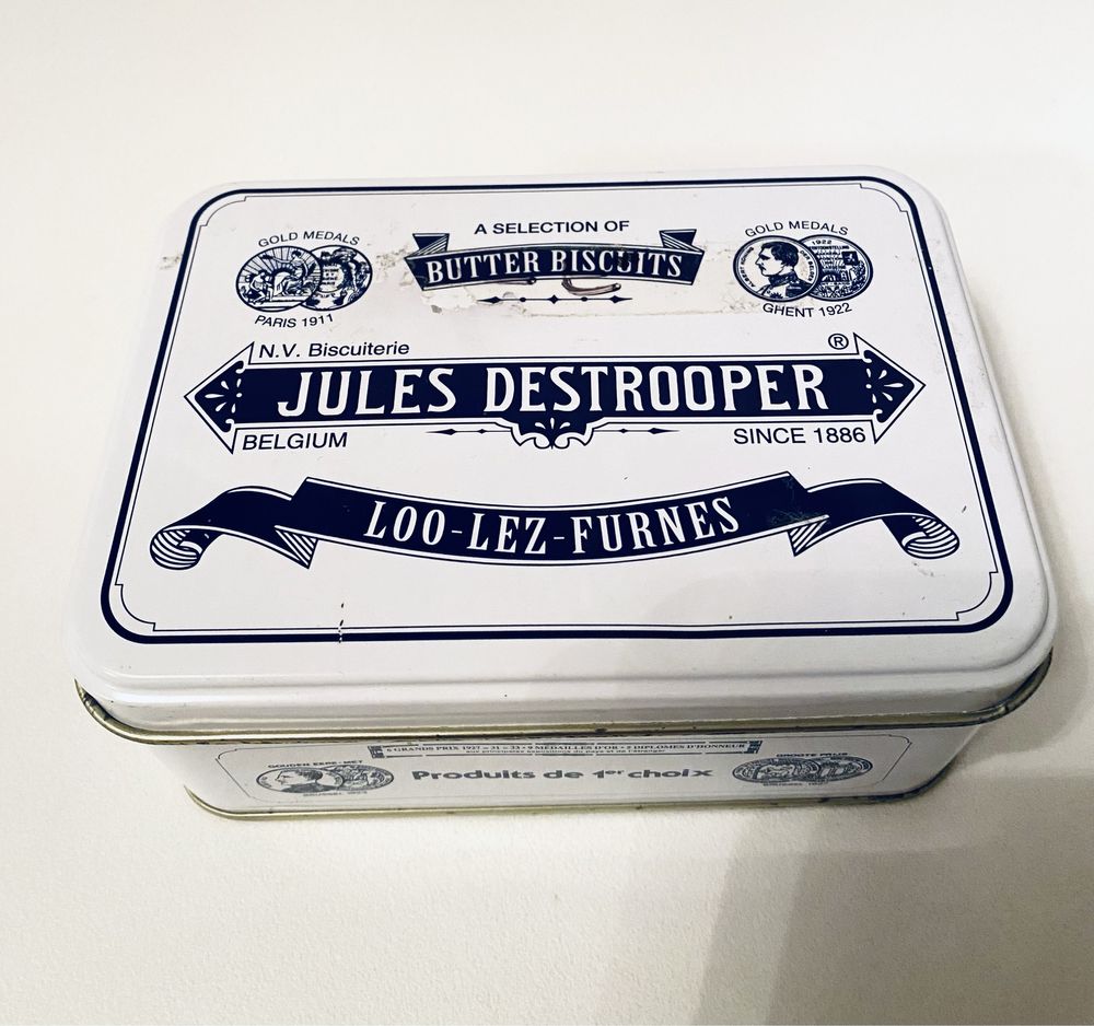 Жестяная банка  Jules Destrooper