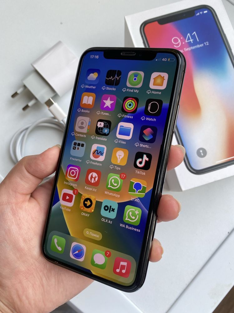iPhone X 64gb  Полностью рабочий