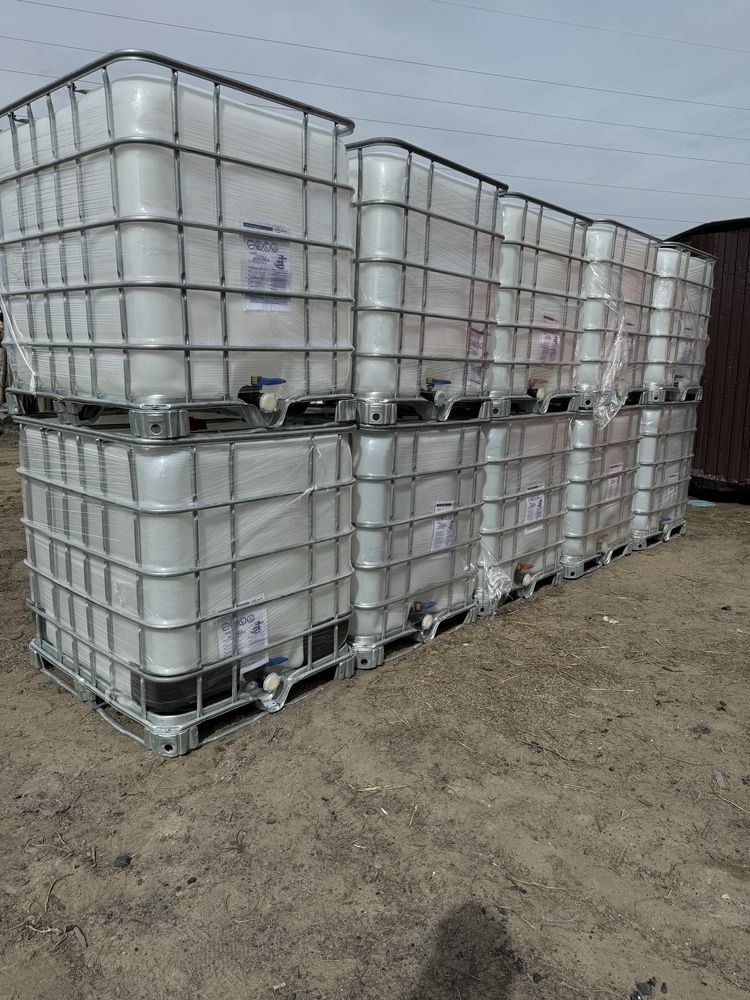Еврокуб IBC container чистые (пропарены, промыты) 1000 литров