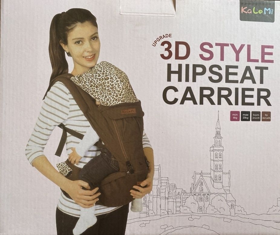 Эрго рюкзак / Хипсит Kalemi 3D style carrier. Кенгуру. Переноска.