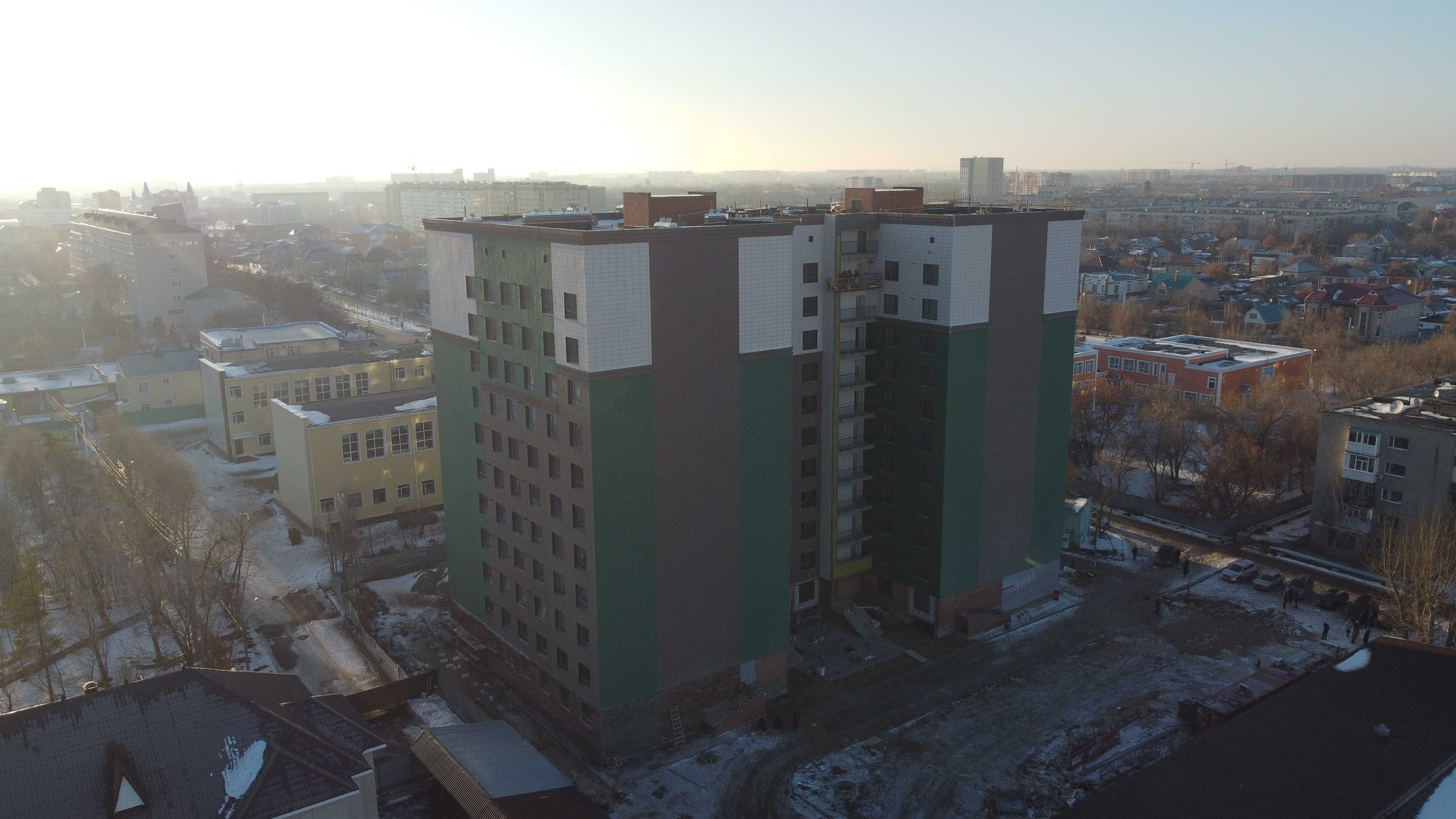 Продается новая 3-к квартира рядом с центром города, кирпичный дом