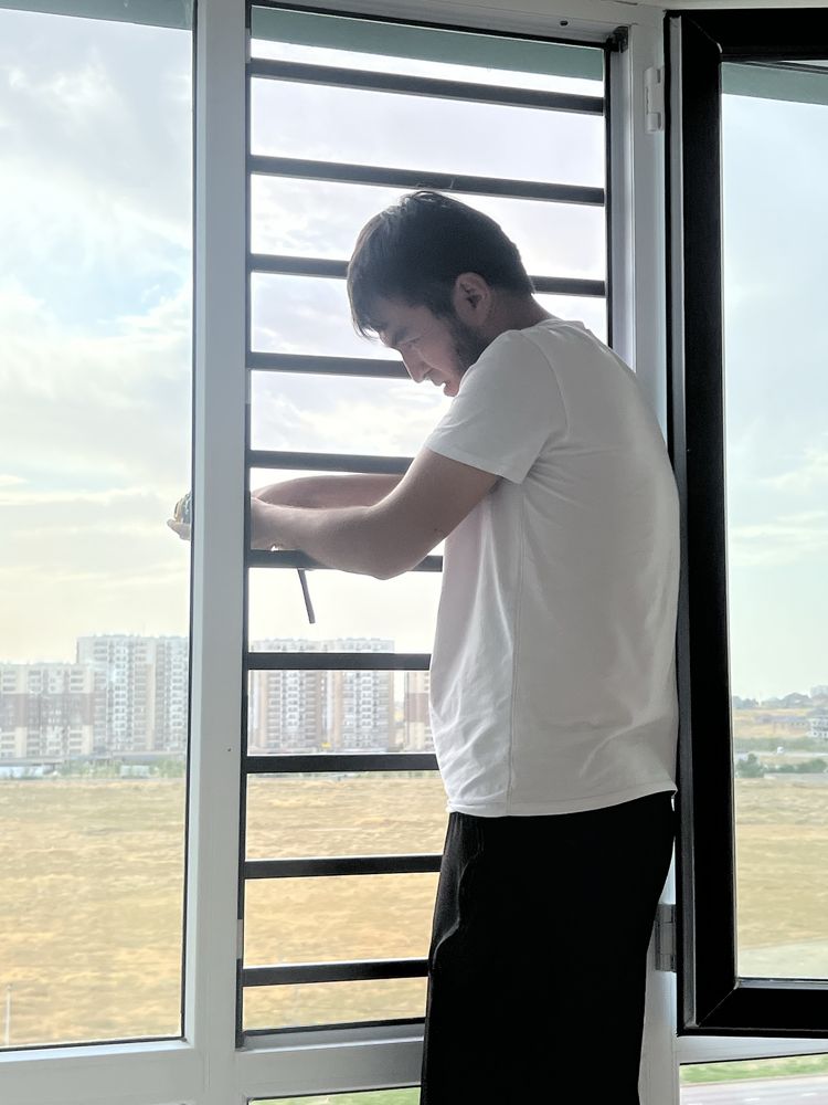 Решотка для окна пластиковые Решотка