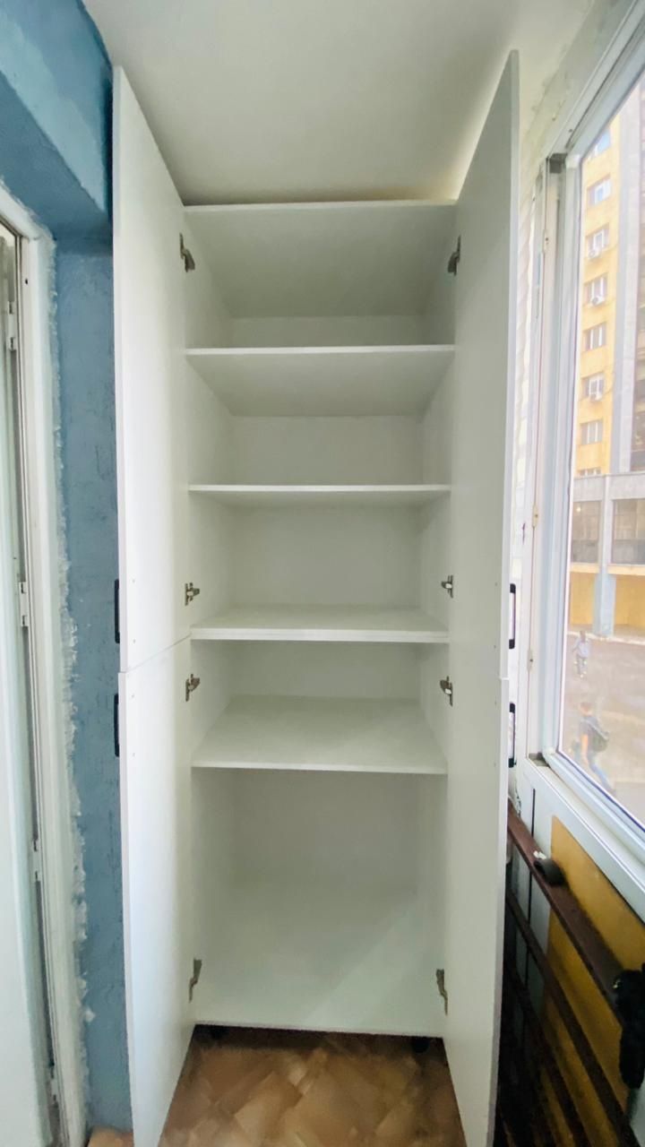 Шкаф на балкон от 65 тыс. Доставка сборка бесплатно
