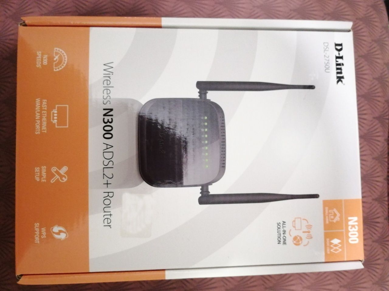 Роутер D-LINK ADSL2 N300