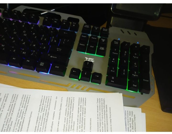 Клавиатура игровая новая 6000