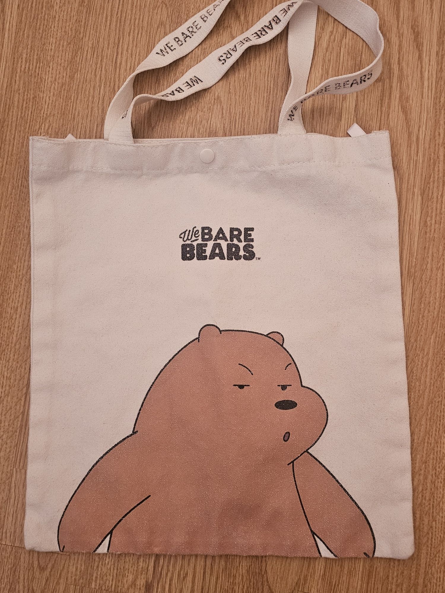 Шоппер we bare bears из минисо.