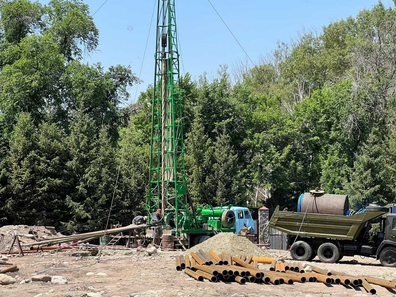 Бурение скважин в Алматы и Алматинской области от 50м до 600 метров
