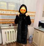 Норковая шуба в хорошем состоянии