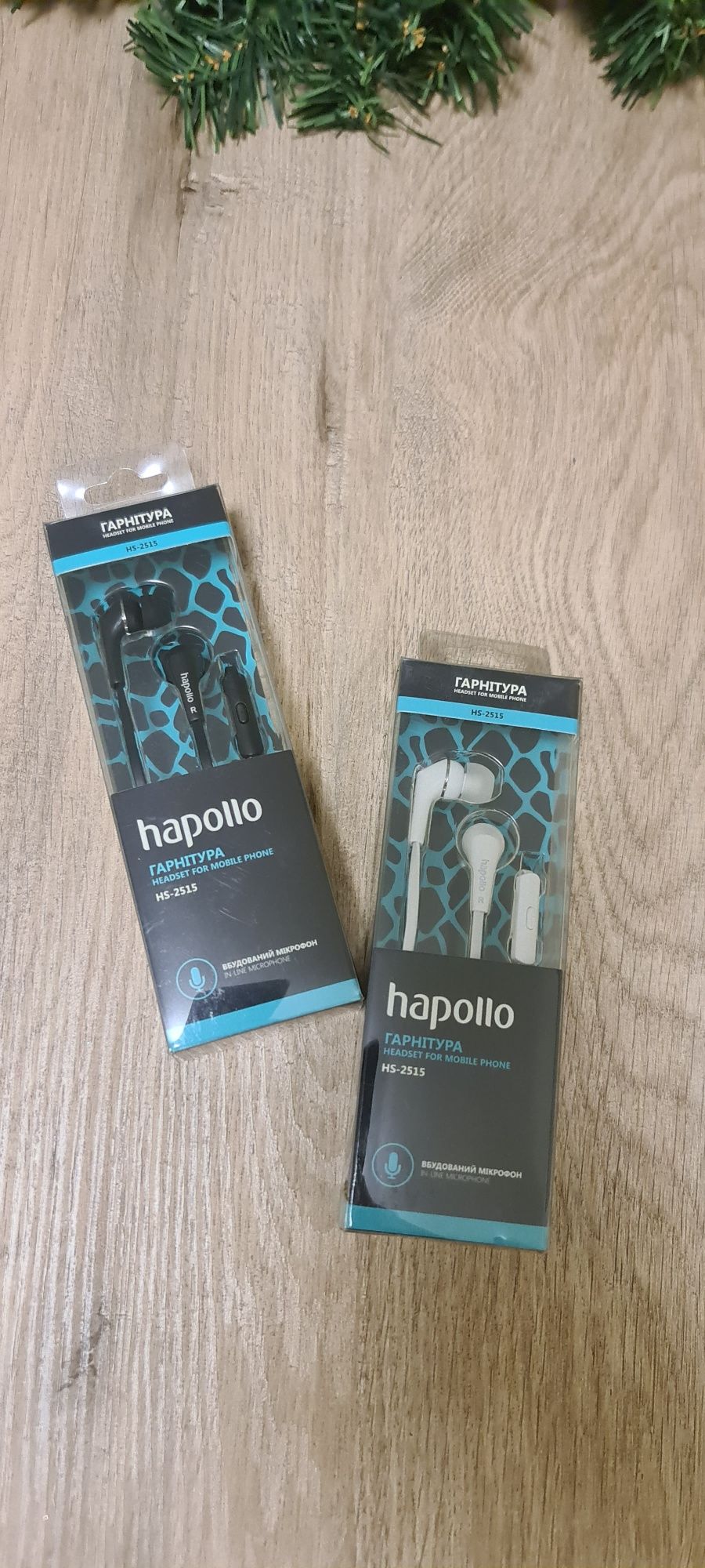 Продам наушники проводные, вставные Hapollo