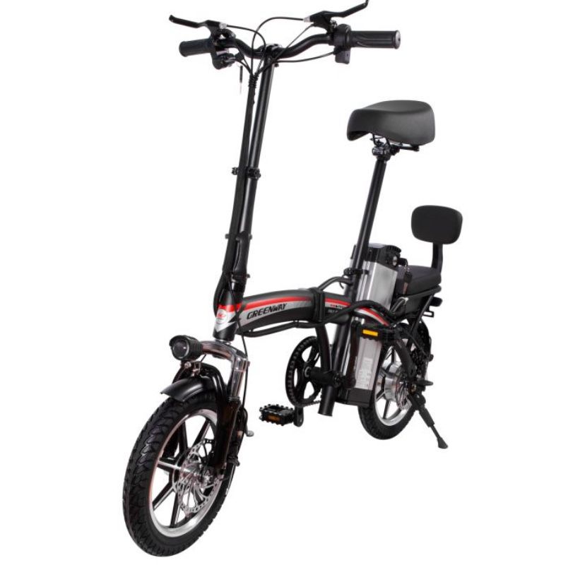 Электровелосипед Greenway 350W, 48V/12AH, 14"