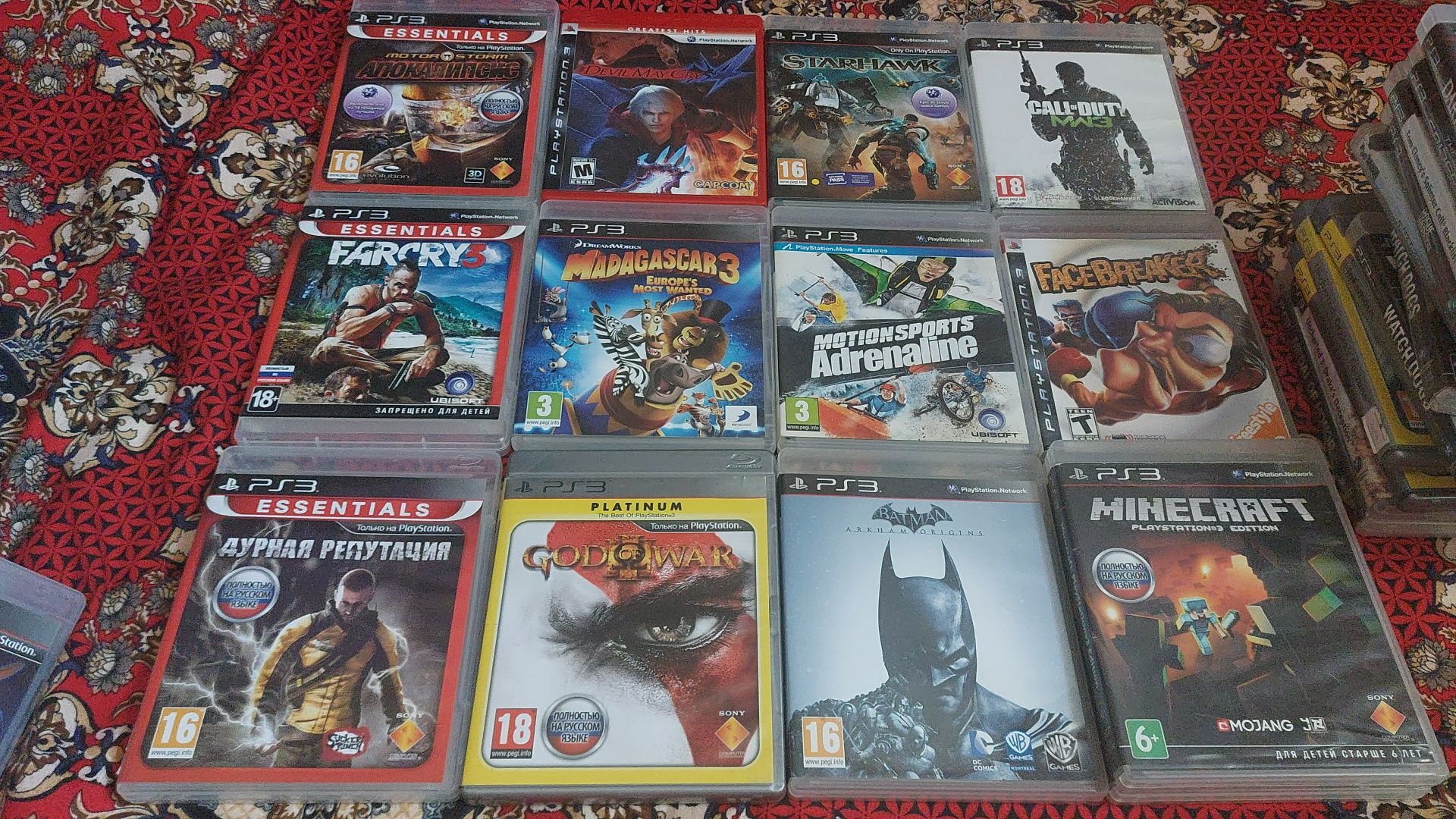 Диски на ps3 с лицензий!