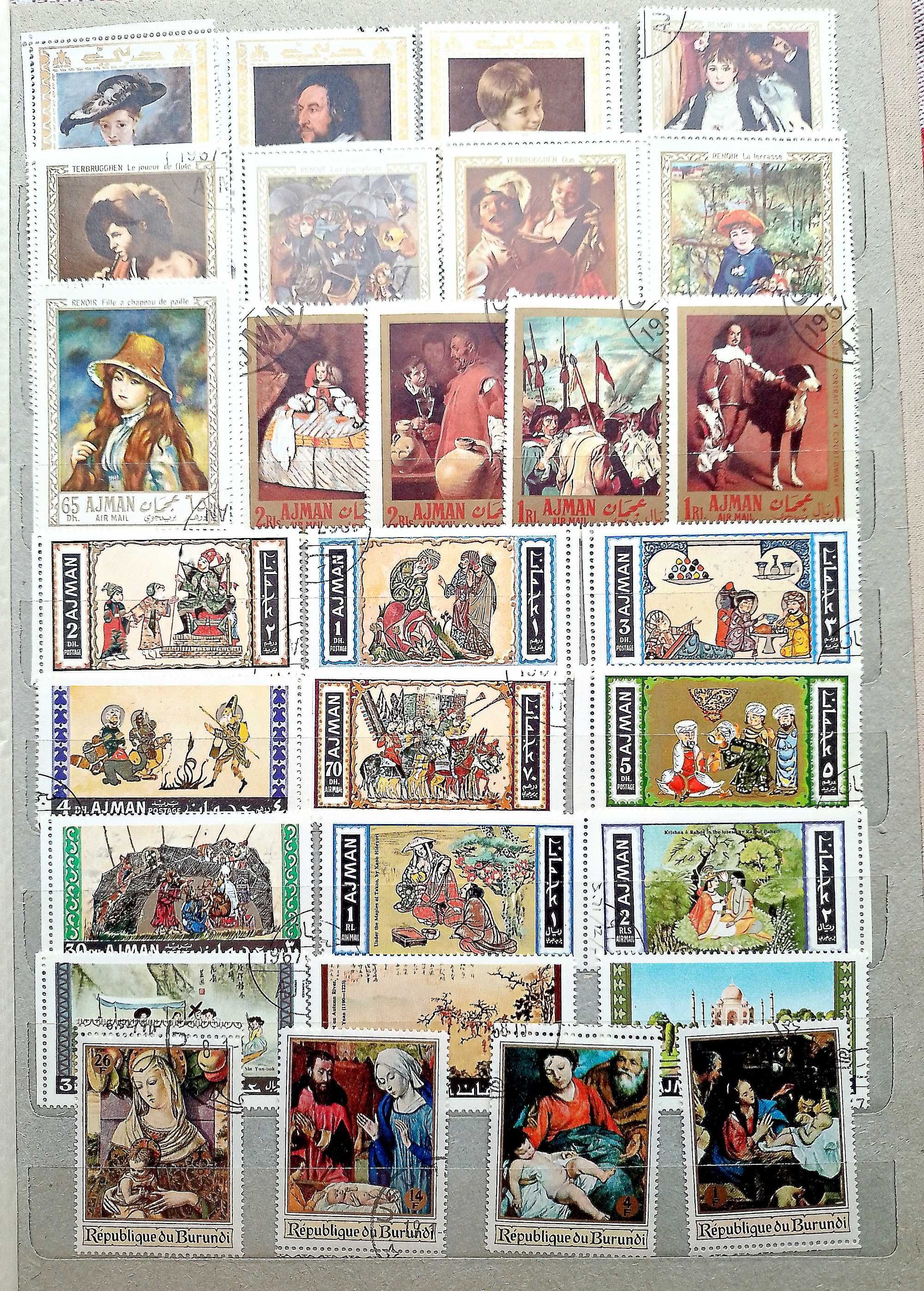 Редкие почтовые марки,  зарубежных стран,60-80 гг. прошлого столетия.
