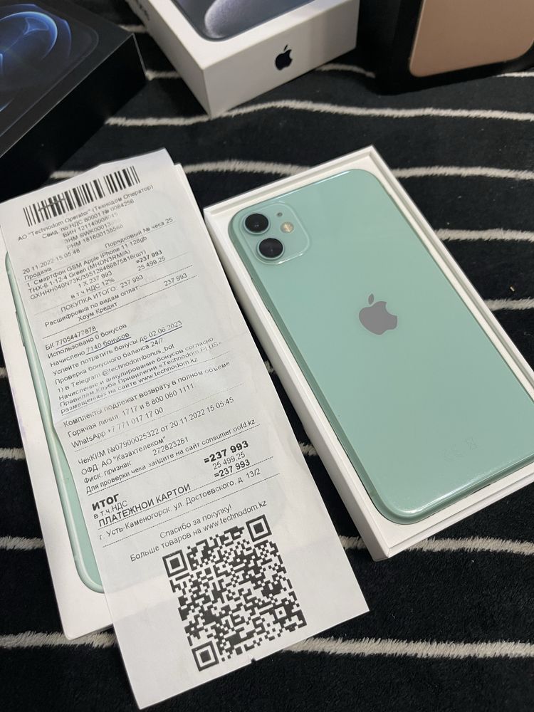 Продаю iPhone 11 на 128 ГБ