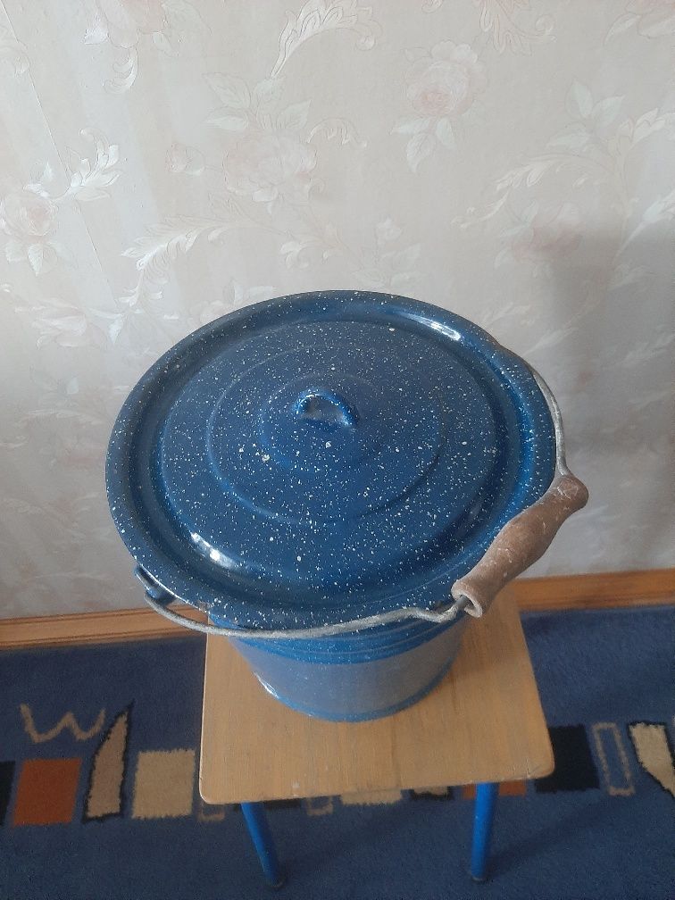 Ведро эмалированное