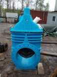 Задвижка Hawle 4000E2 DN600 PN10 фланцевая клиновая чугунная (Хавле)