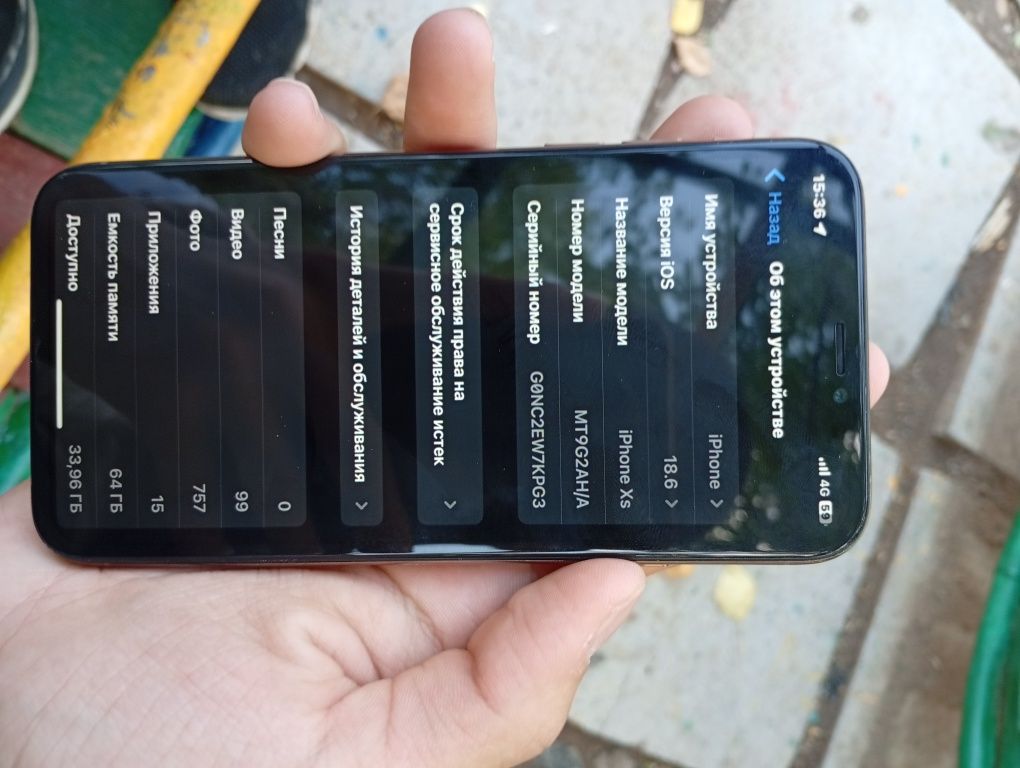 iPhone xs 64gb Акум 77%