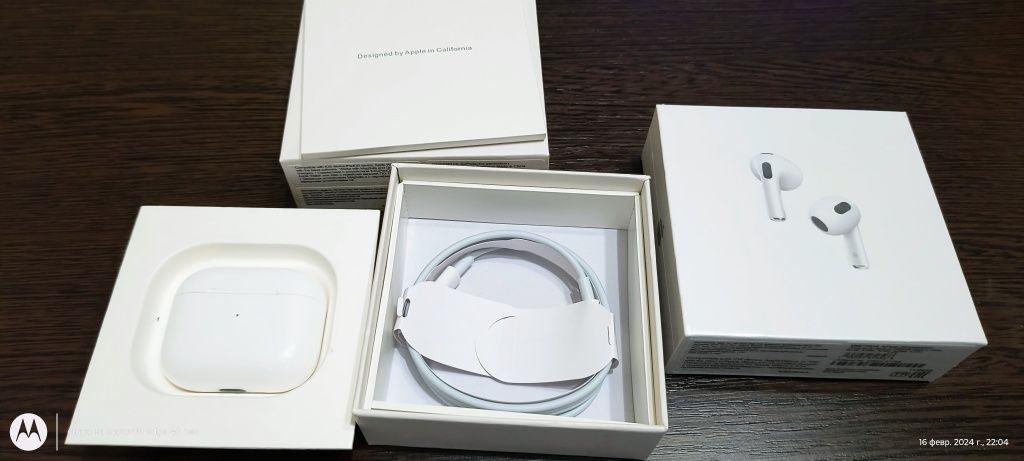 AirPods 3 новые заводской пленке