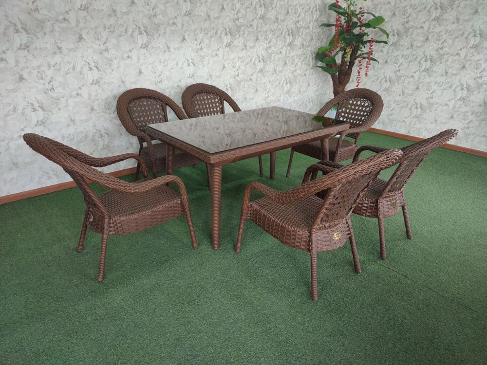 Deko comfort на 4,6,8 персон.Ротанговая мебель для дома,сада,ресторана