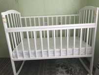 Продам манеж с новым матрасом+бортики в подарок