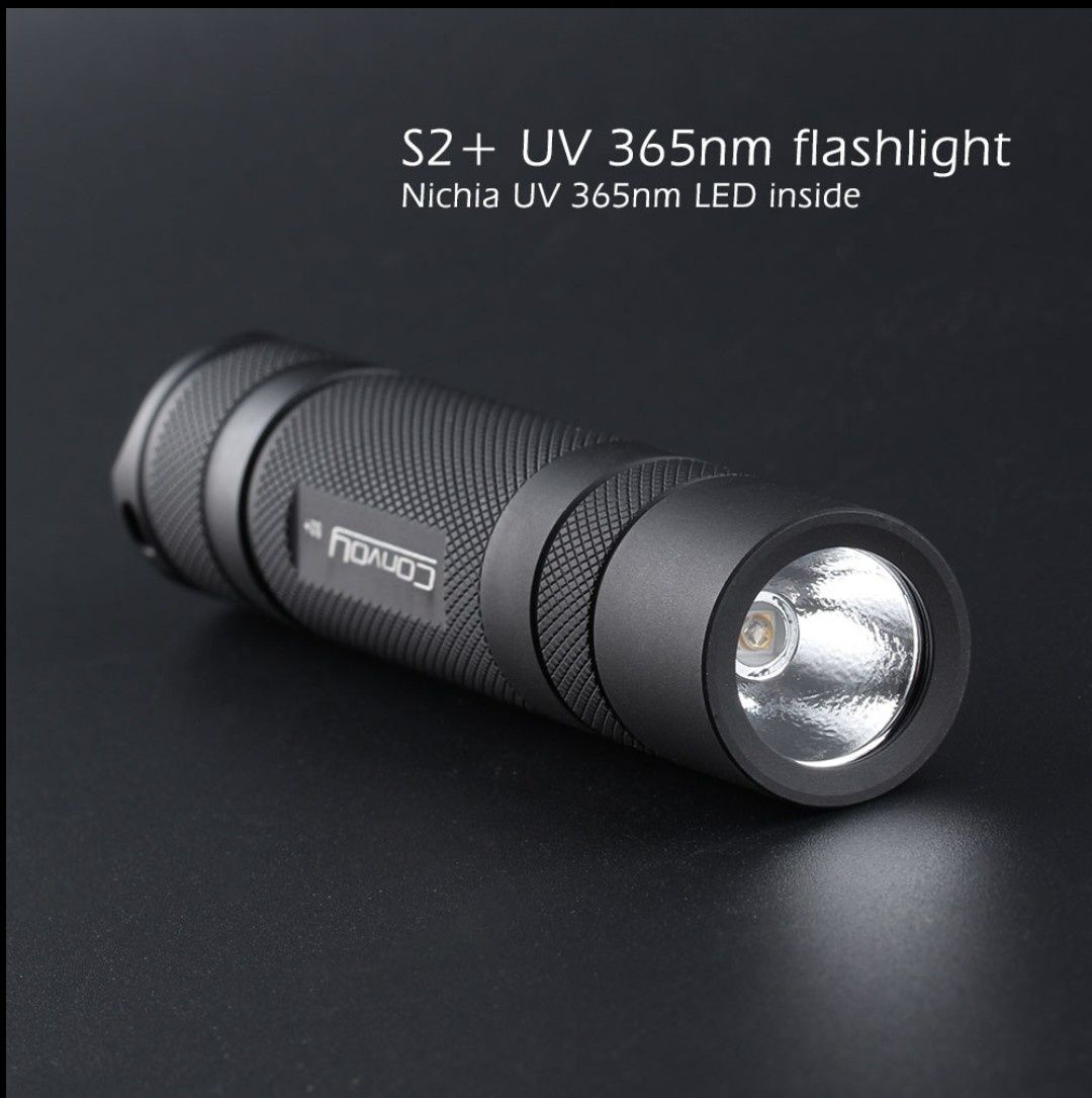 Фонарь Convoy S2+, ультрафиолет светодиод XM-L2